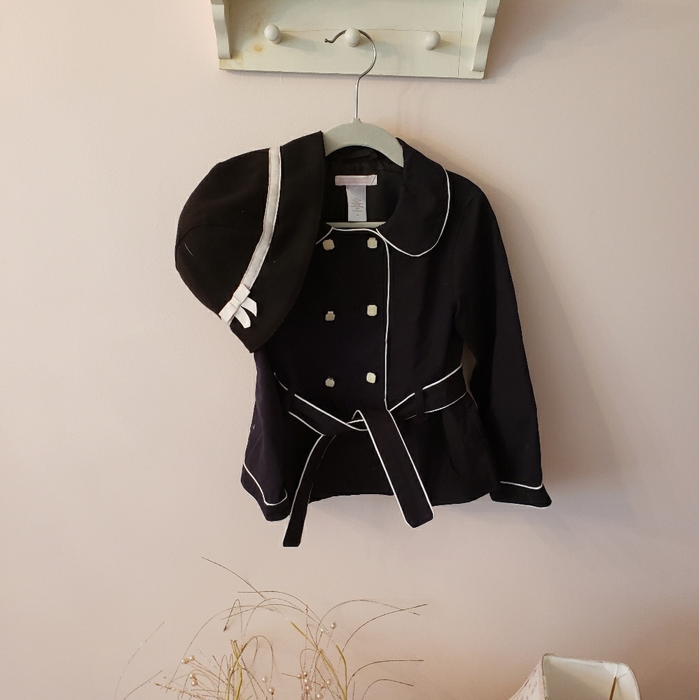 COPY - Girls Janie and Jack  Jacket and Hat